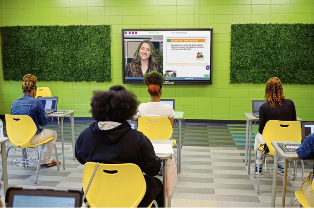 "live teaching" model 